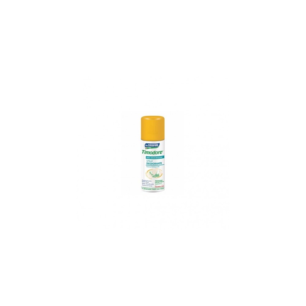 Dottor Ciccarelli Timodore Spray Deodorante Per Piedi Allo Zenzero 150 Ml 