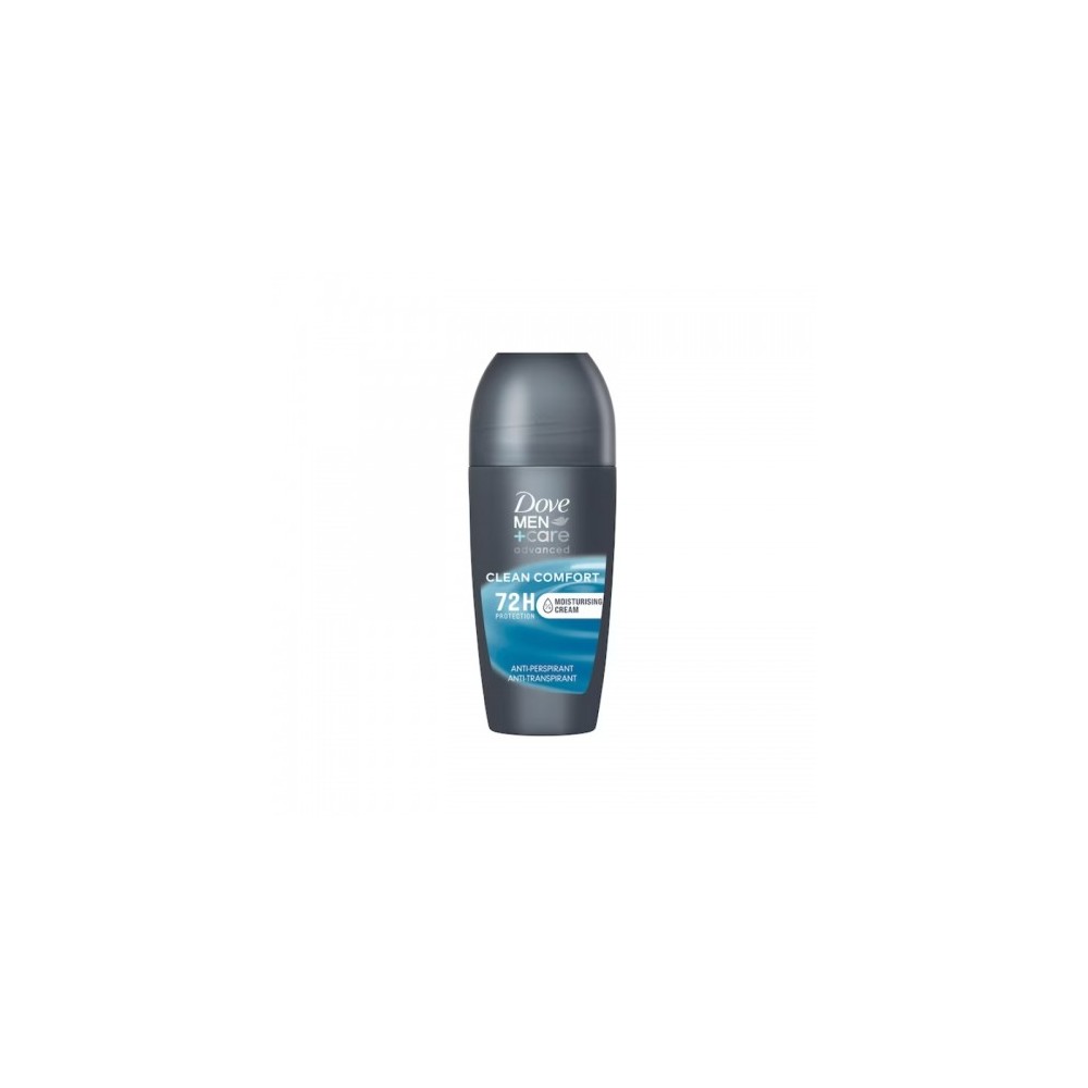 Dove Men +Care Advanced Clean Comfort Deodorante Antitraspirante Roll-On 50 Ml 