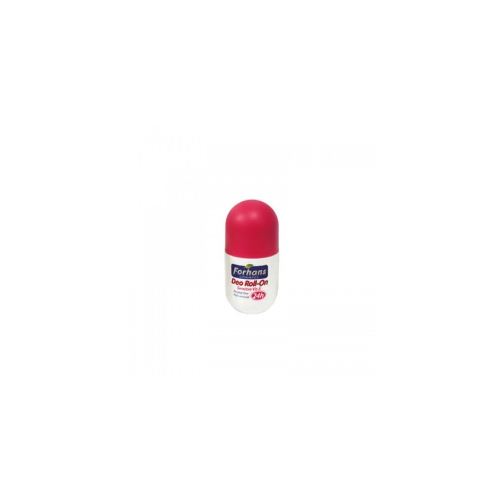 Forhans Cosmetic Deo Roll On Deodorante Sensitive Vit-E 50 Ml 