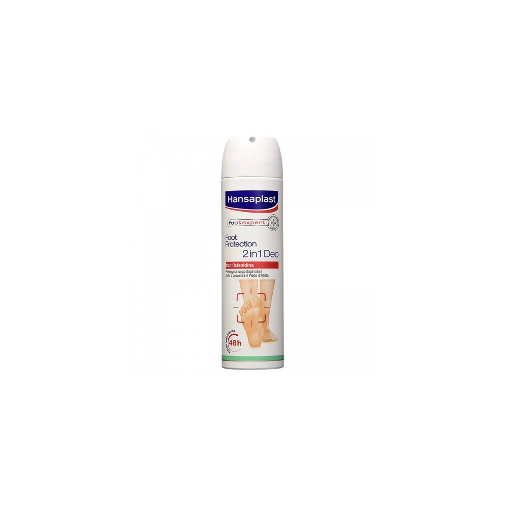 Hansaplast Foot Protection 2 In 1 Deo Deodorante Per Piedi 150 Ml 