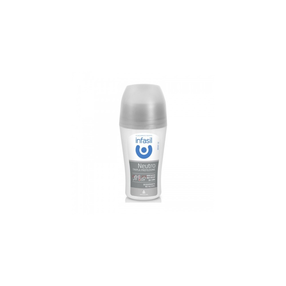 Infasil Neutro Tripla Protezione Deodorante Roll-On 50 Ml 