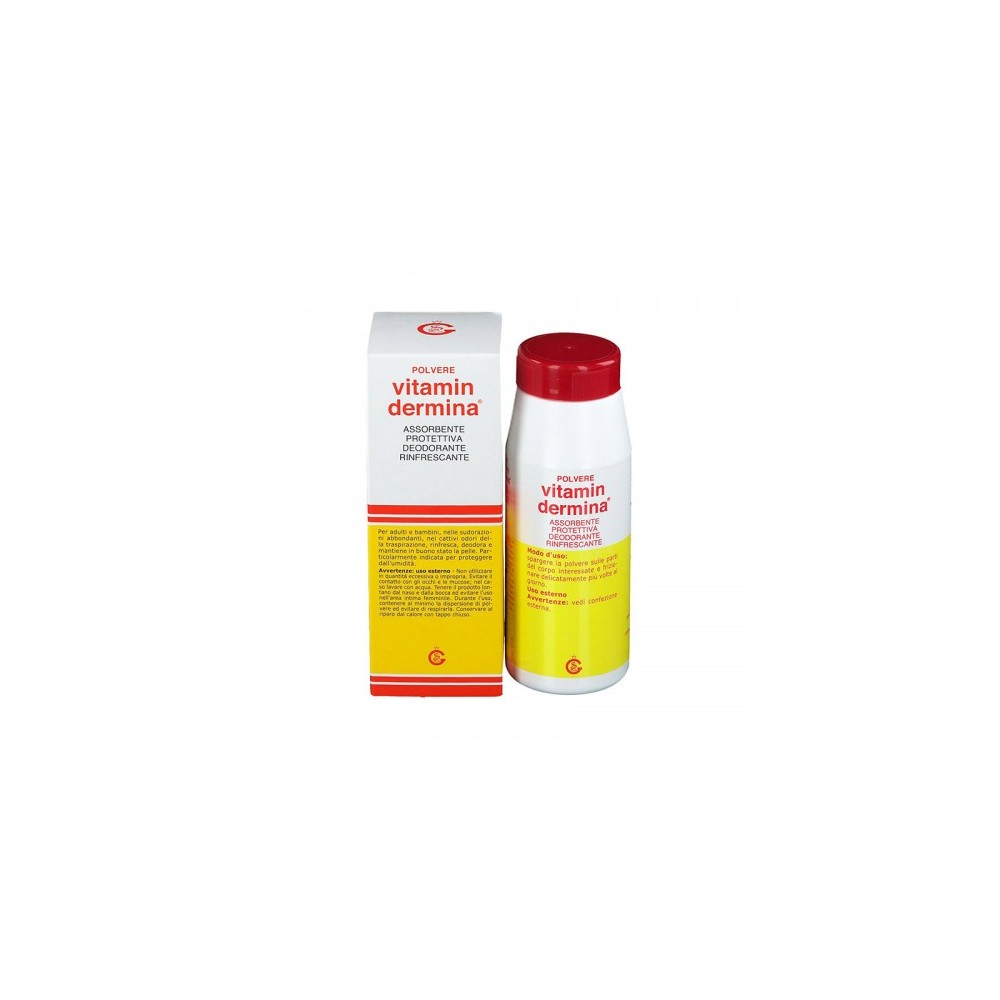 Istituto Ganassini Vitamindermina Polvere Assorbente Rinfrescante E Deodorante 100 G 
