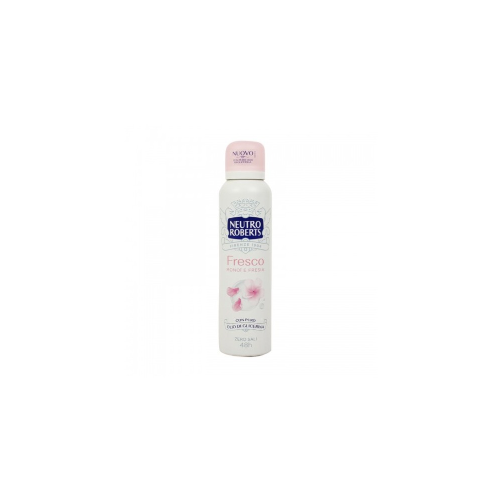 Neutro Roberts Fresco Monoi E Fresia Deodorante Spray 150 Ml 