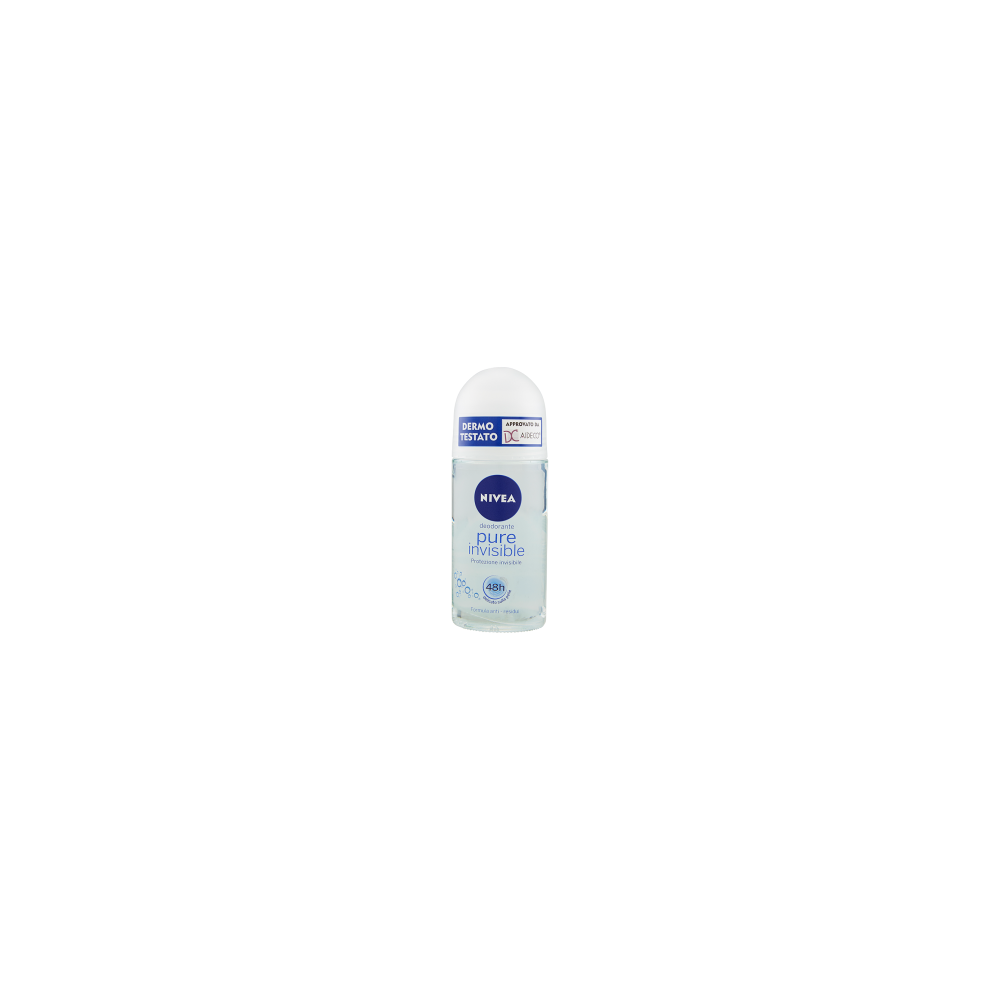 Nivea Pure Invisible Deodorante Roll-On 50 Ml 