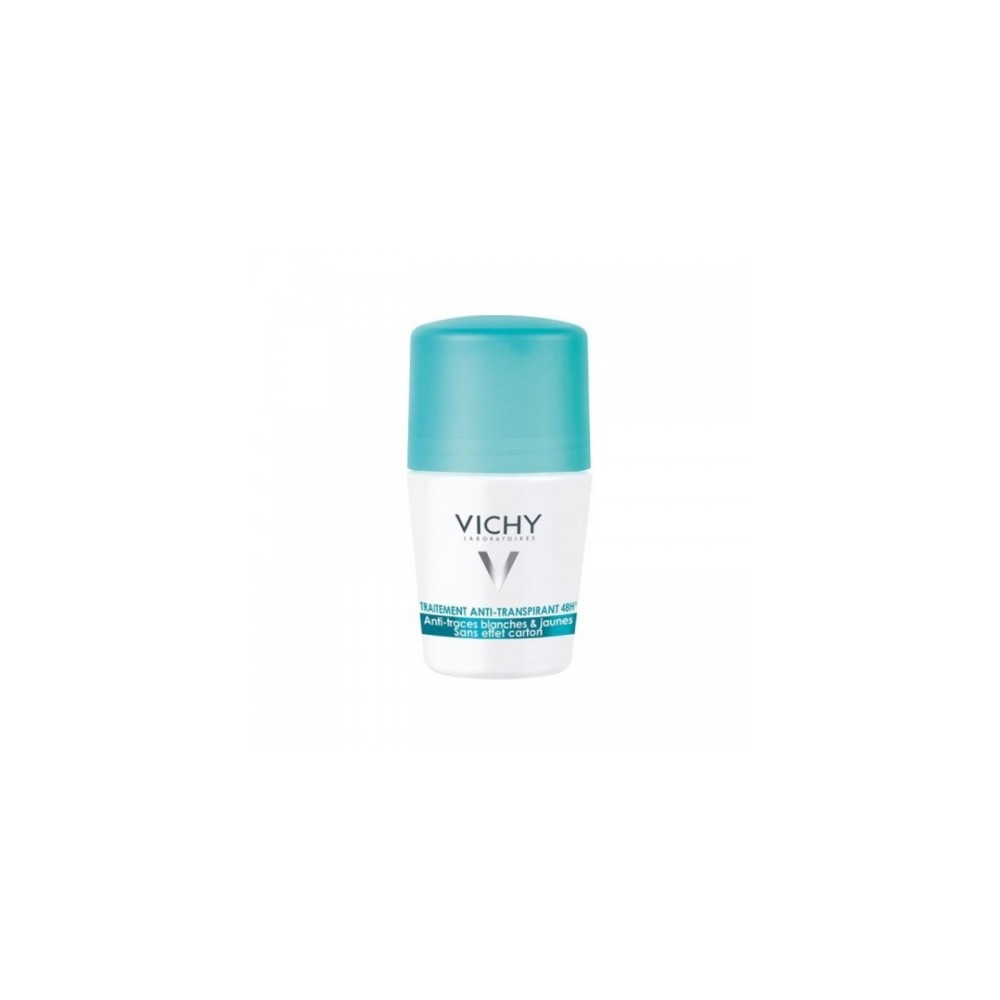 Vichy Deodorante Antitraspirante 48H Roll-On Anti Tracce 50 Ml 