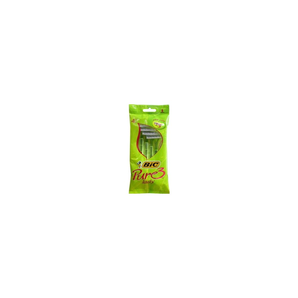 Bic Rasoio Bagno Doccia Usa E Getta Pure 3 Lady 4 Pezzi 
