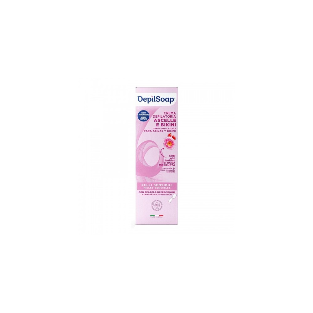 Depilsoap Crema Depilatoria Ascelle E Bikini Per Pelli Sensibili 75 Ml 