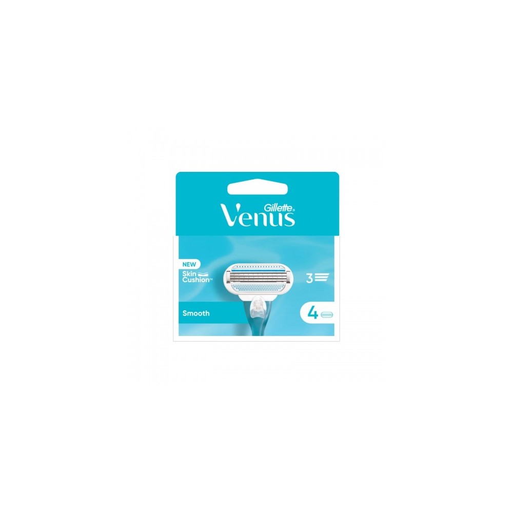 Gillette Venus Smooth 4 Lame Di Ricambio 