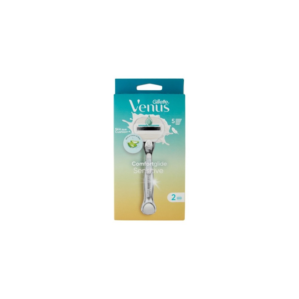 Gillette Venus Comfortglide Sensitive Rasoio A 5 Lame 