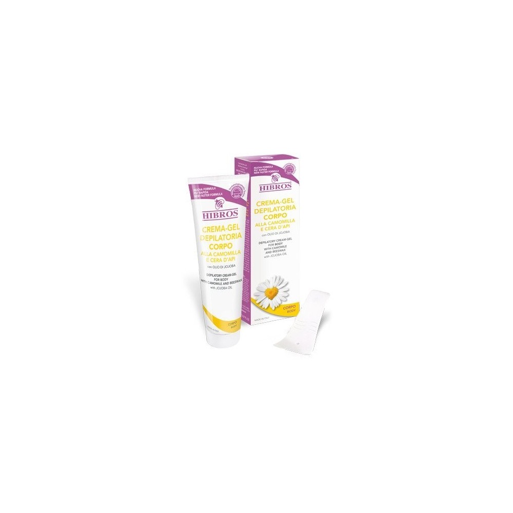 Hibros Crema Gel Depilatoria Corpo Alla Camomilla 150 Ml 