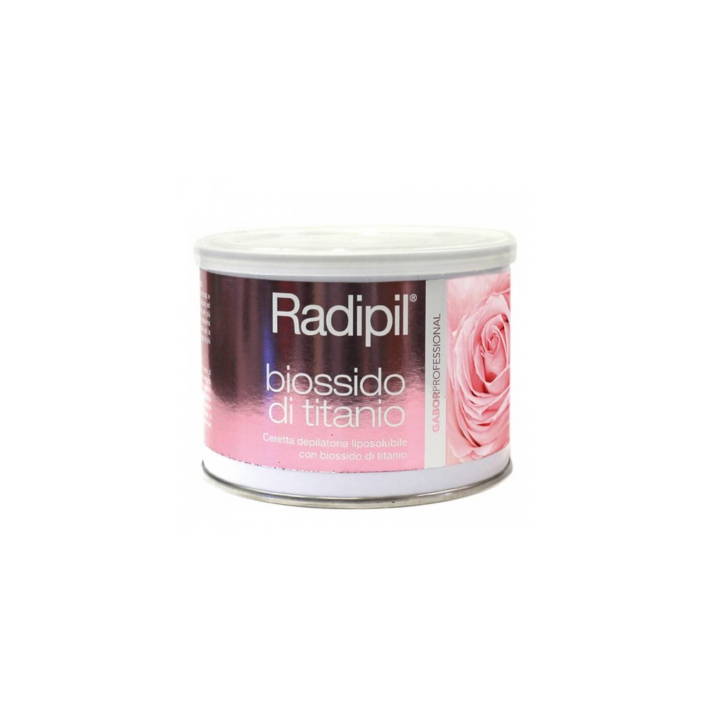 Radipil Biossido Di Titanio Ceretta Depilatoria Per Pelli Delicate E Sensibili 400 Ml 