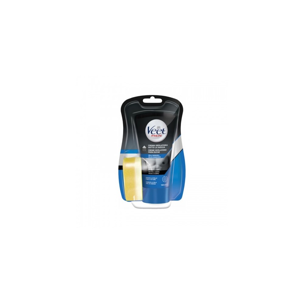 Veet For Men Crema Depilatoria Petto E Corpo 150 Ml 