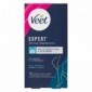 Veet Expert 12 Strisce Depilatorie Corpo Per Pelli Sensibili