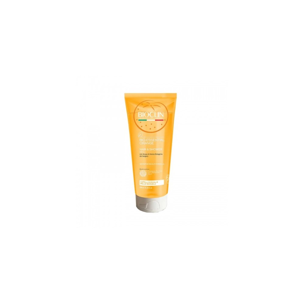 Bioclin Bio-Essential Orange Detergente Corpo E Capelli 200 Ml 