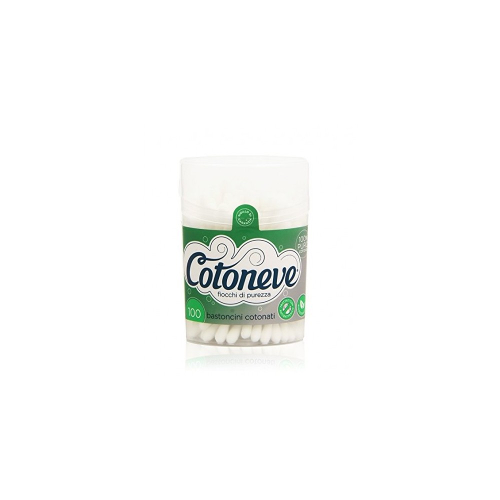 Cotoneve Bastoncini Cotonati 1 Barattolo 100 Pezzi 