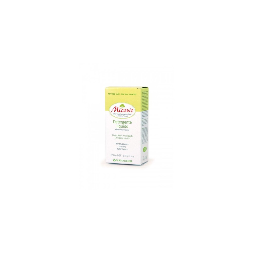 Farmaderbe Micovit Detergente Liquido Per Pelli Sensibili E Delicate 250 Ml 