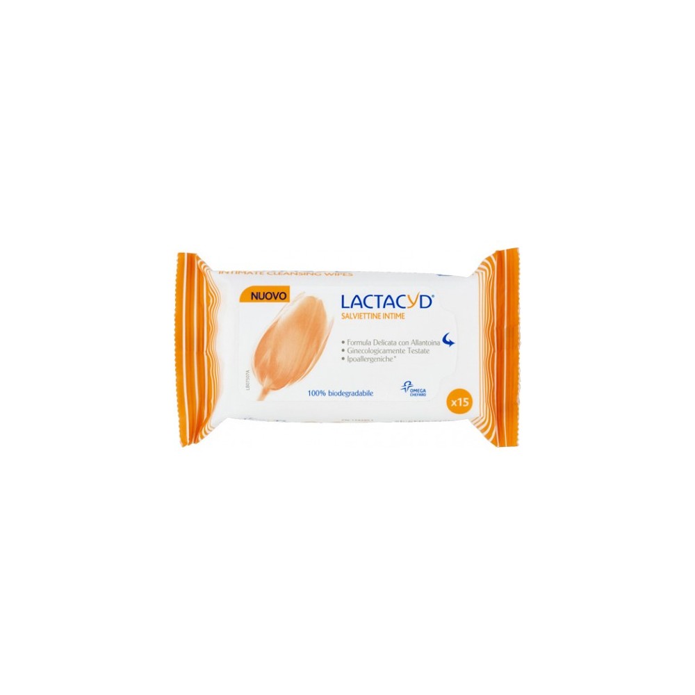 Lactacyd Protezione & Delicatezza 15 Salviette Intime 