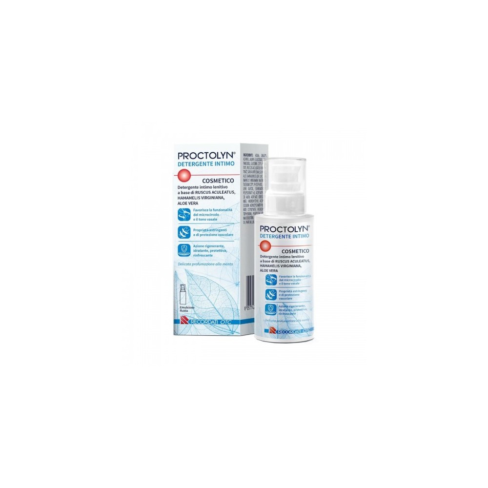 Recordati Proctolyn Detergente Intimo Lenitivo 100 Ml 