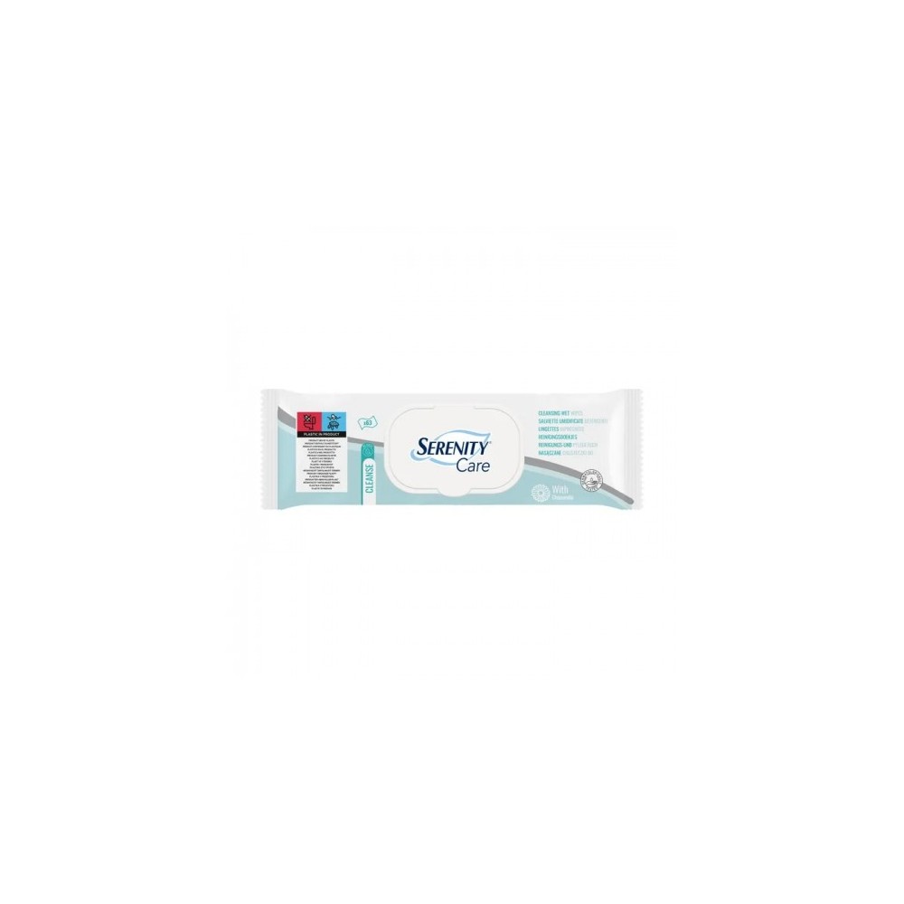 Serenity Care 63 Salviette Umidificate Detergenti 