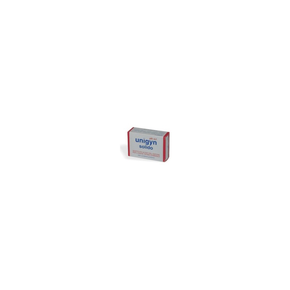 Uniderm Farmaceutici Unigyn Detergente Intimo Solido Ph 4.5 100 G 