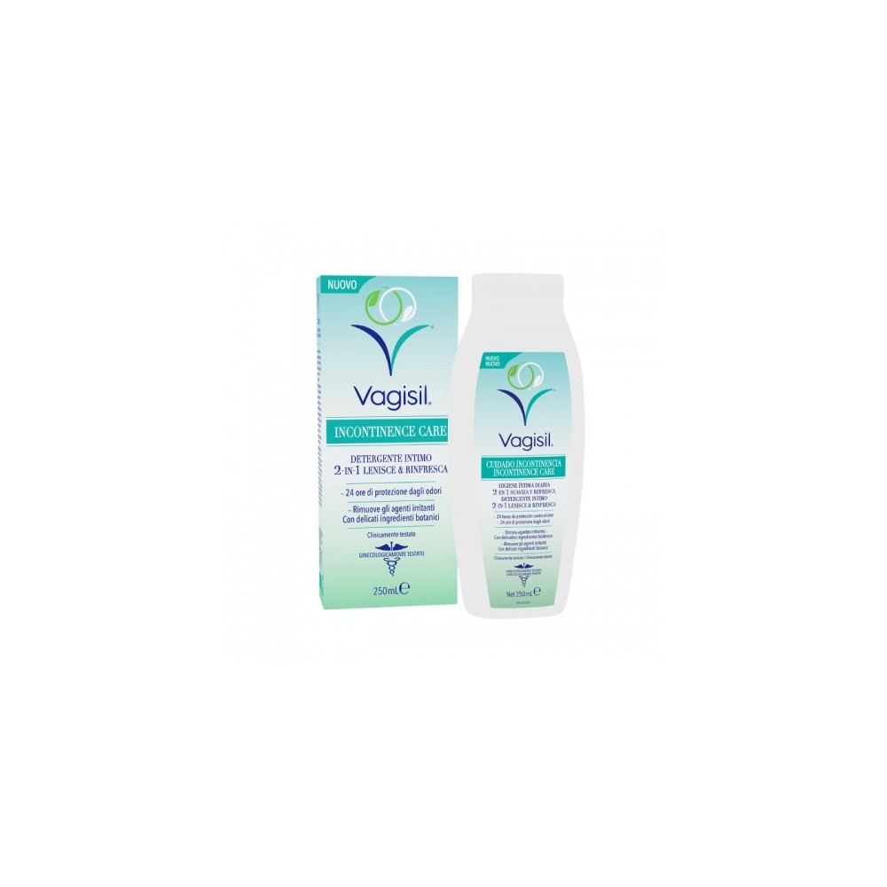 Vagisil Incontinence Care Detergente Intimo 2 In 1 Che Lenisce E Rinfresca 250 Ml 