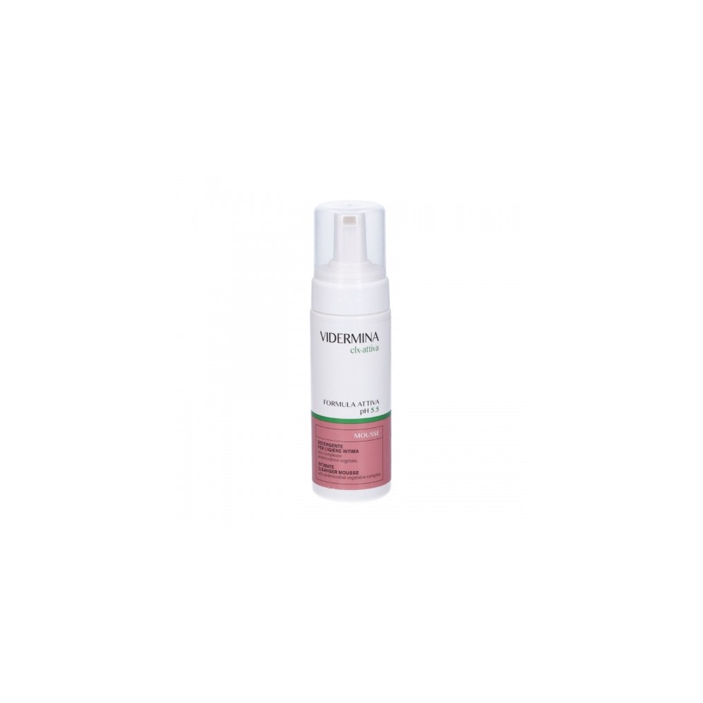 Vidermina Clx- Attiva Mousse Detergente Per L'Igiene Intima 165 Ml 