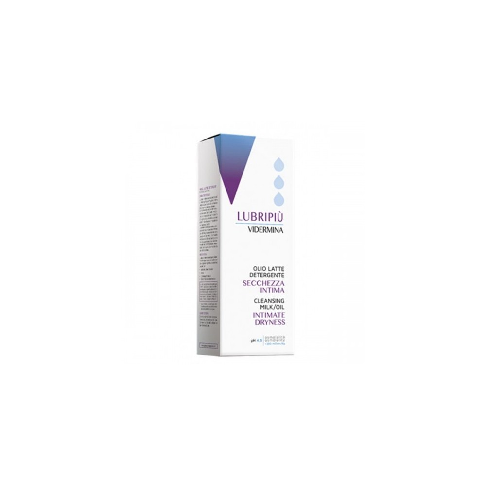 Vidermina Lubripiú Olio Latte Detergente Intimo 200 Ml 