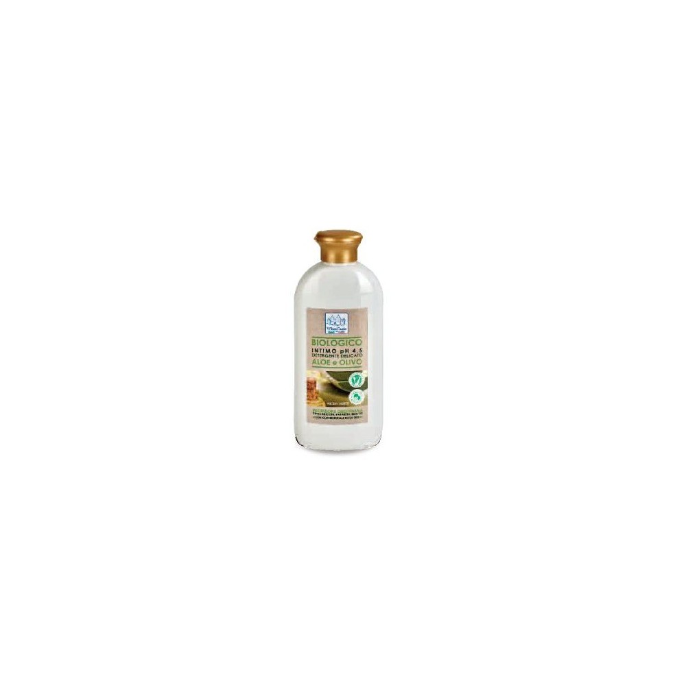 White Castle Biologico Detergente Intimo Ph 4.5 Aloe E Olivo 250 Ml 