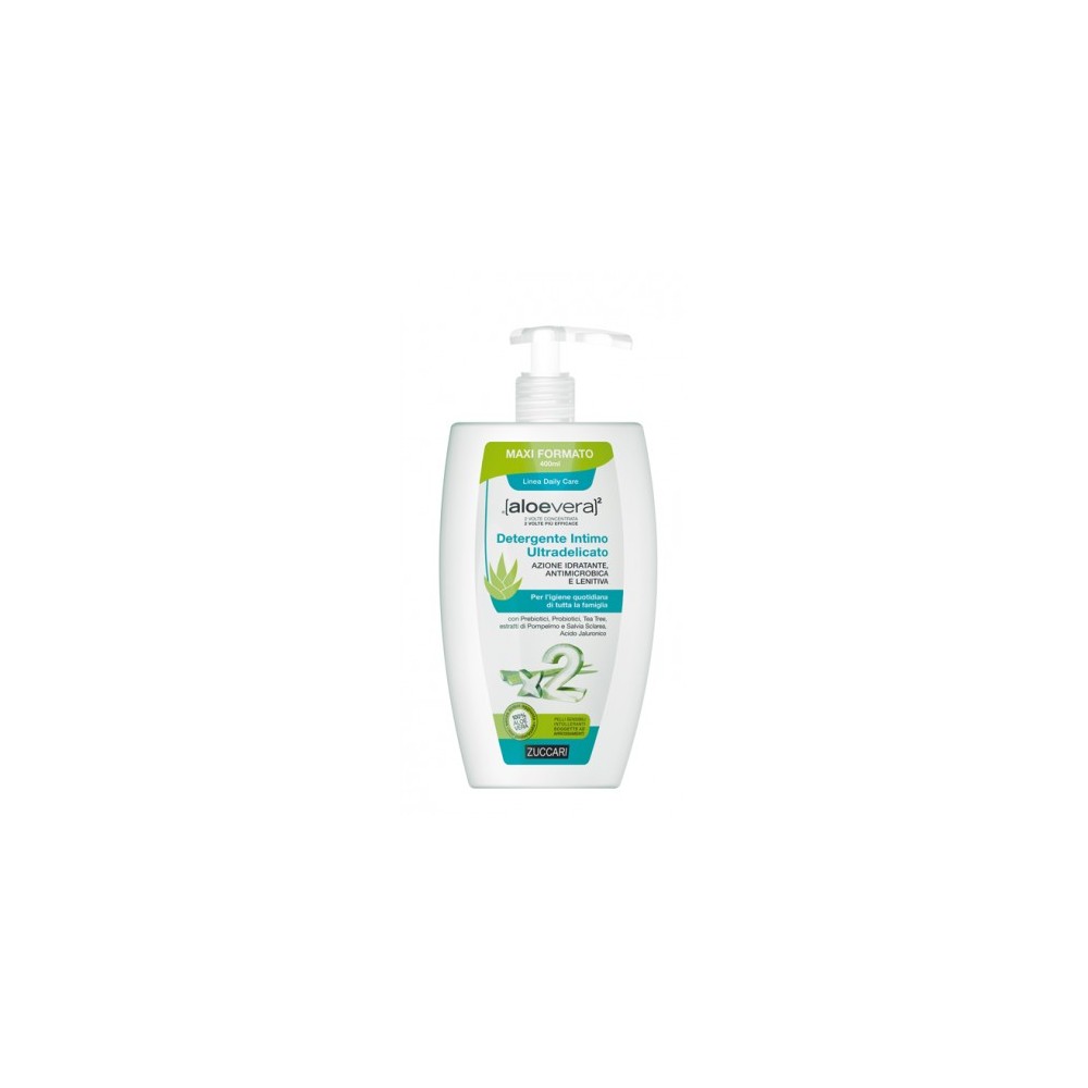 Zuccari Aloevera 2 Detergente Intimo Ultradelicato 400 Ml 