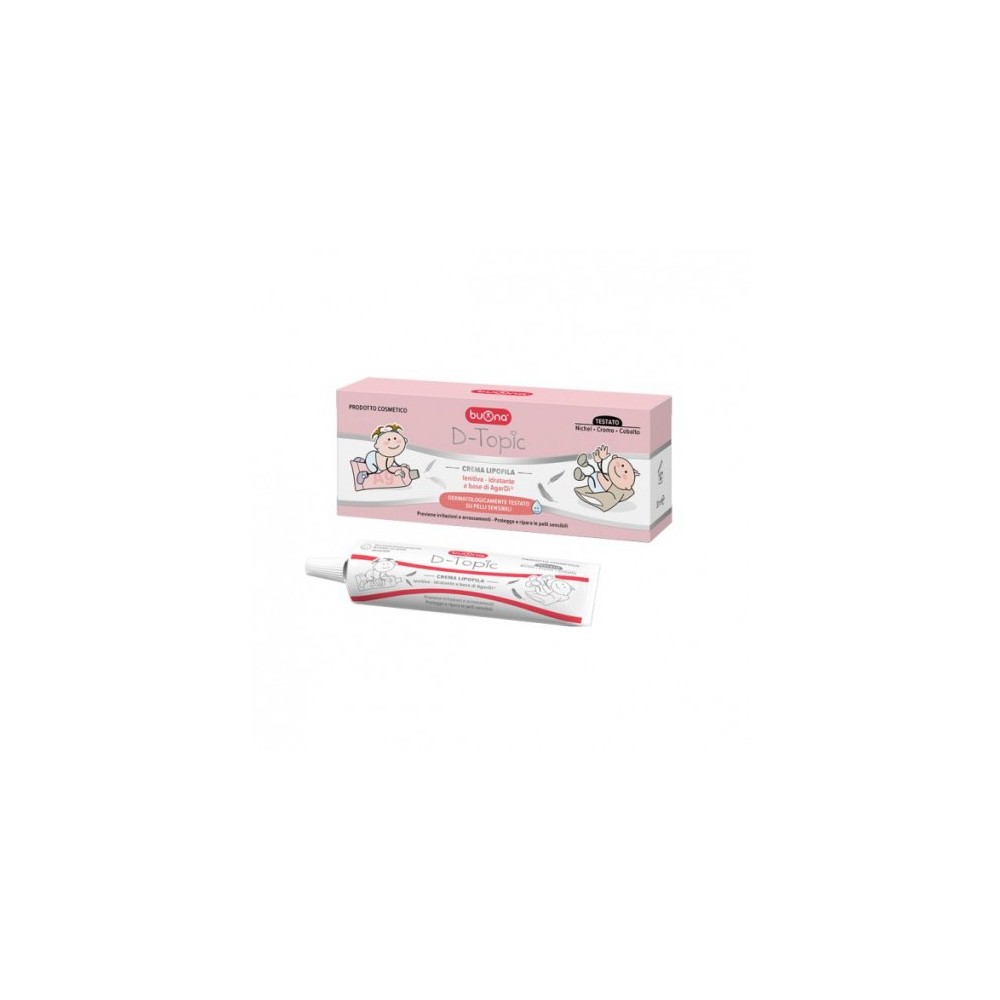 Buona D-Topic Crema Lipofila Lenitiva E Idratante 30 Ml 