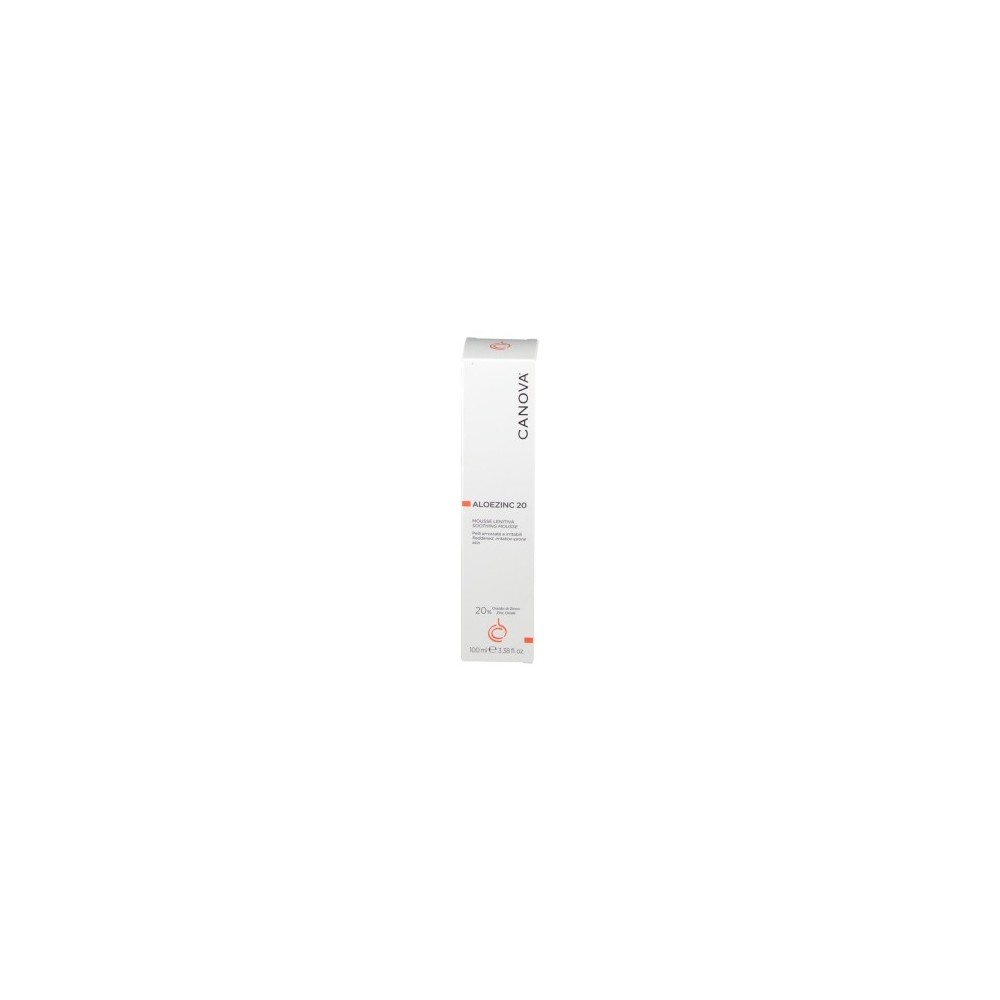 Canova Aloezinc 20 Mousse Lenitiva 100 Ml 