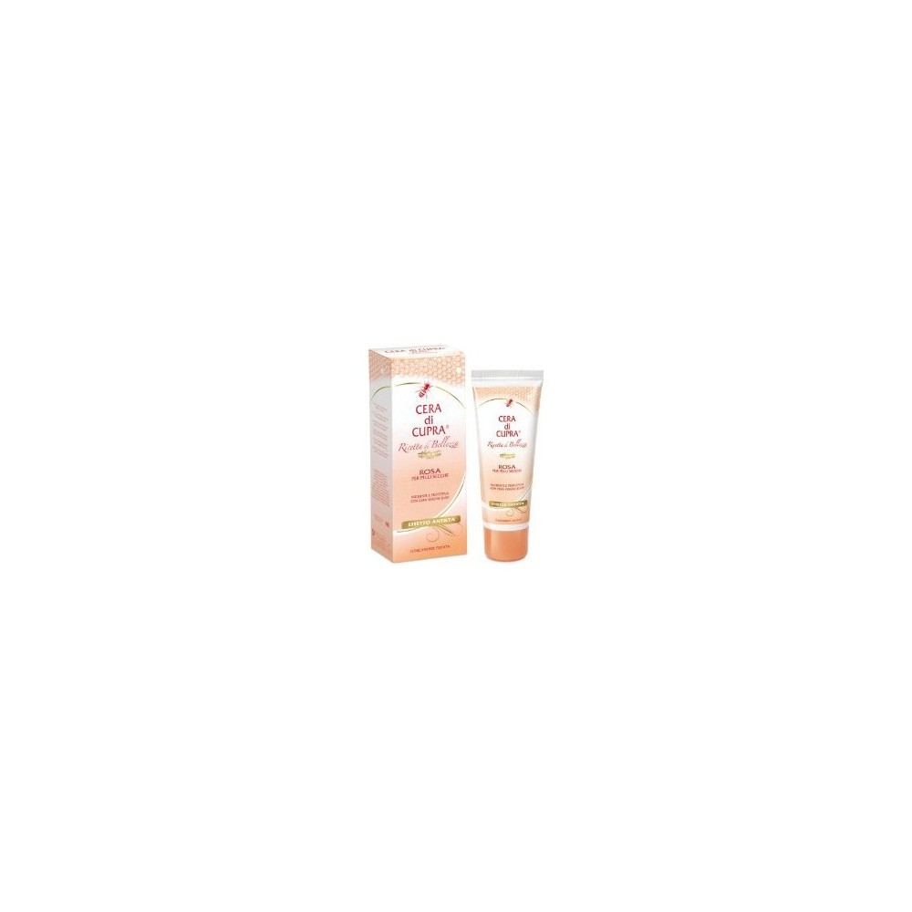 Cera Di Cupra Crema Per Il Viso E Corpo Idratante Per Pelli Secche Tubo Rosa 75 Ml 