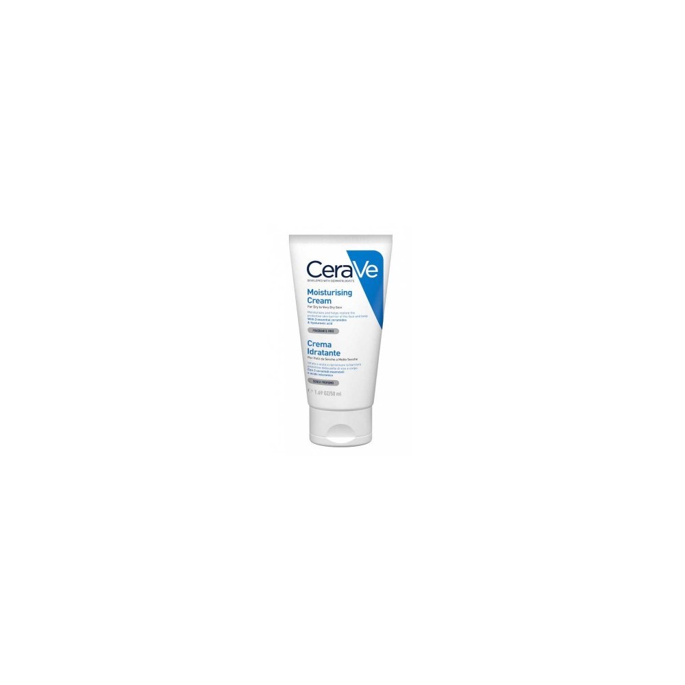 Cerave Crema Idratante Viso E Corpo Per Pelle Da Secca A Molto Secca 50 Ml 