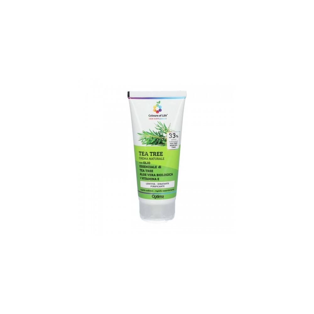 Colours Of Life Tea Tree Crema Eudermica Naturale 100 Ml 