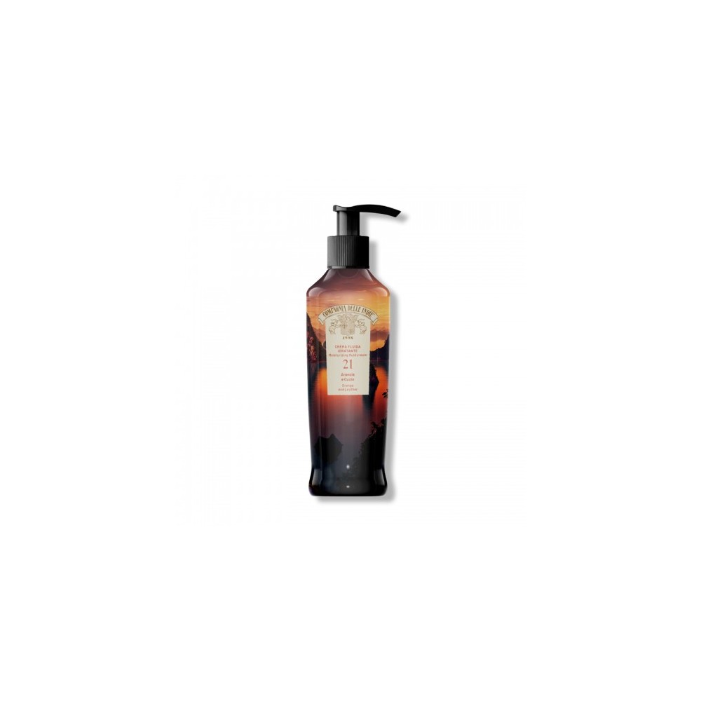 Compagnia Delle Indie 21 Arancia E Cuoio Crema Fluida Idratante 250 Ml 