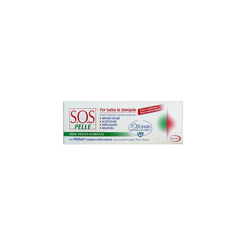 Dottor Ciccarelli S.O.S Pelle Crema Multifunzione Lenitiva 75 Ml 
