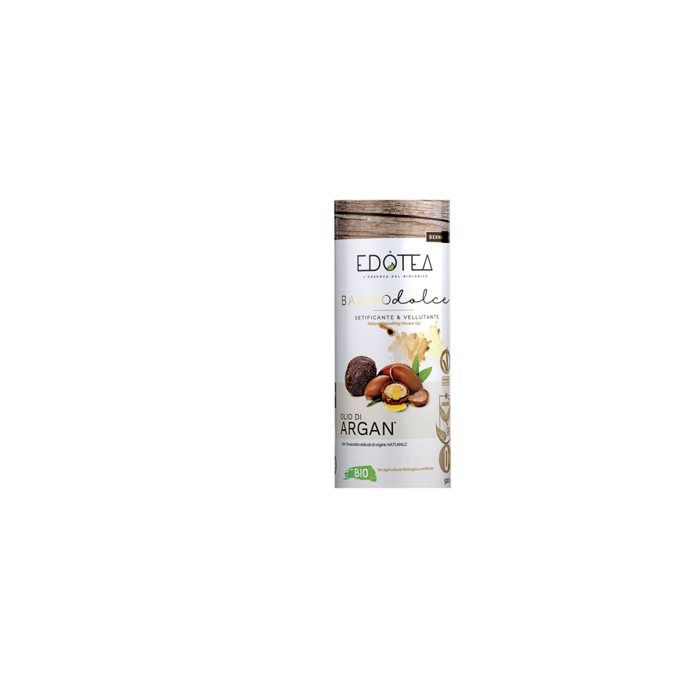 Edotea Bagnodolce Bagnoschiuma Bio All'Olio Di Argan 500 Ml 