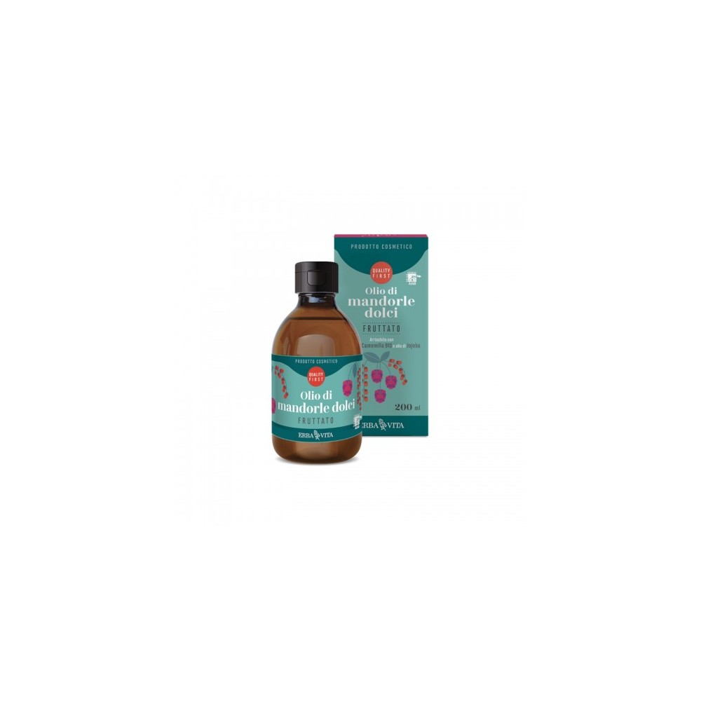 Erba Vita Olio Di Mandorle Dolci Fruttato 200 Ml 
