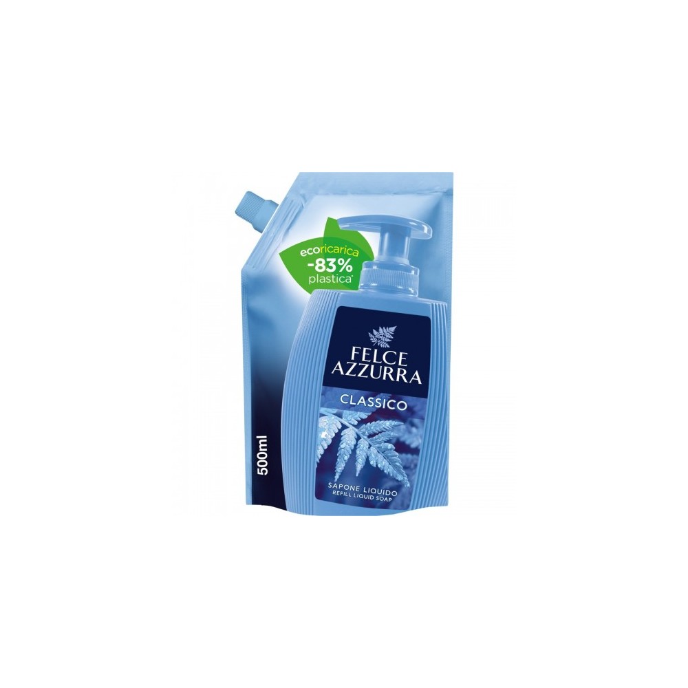Felce Azzurra Eco Ricarica Per Sapone Liquido Classico 500 Ml 