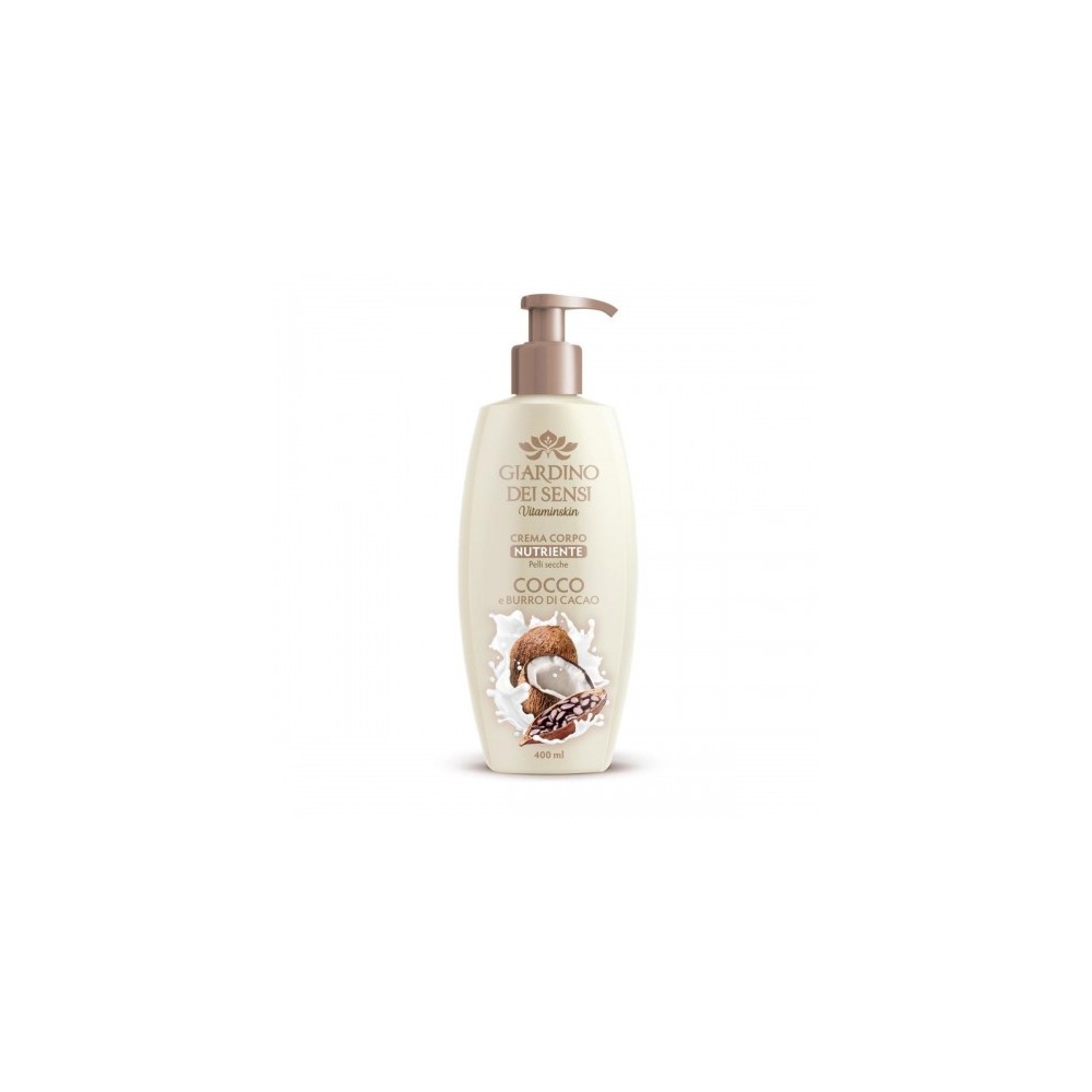 Giardino Dei Sensi Cocco E Burro Di Cacao Crema Corpo Nutriente 400 Ml 