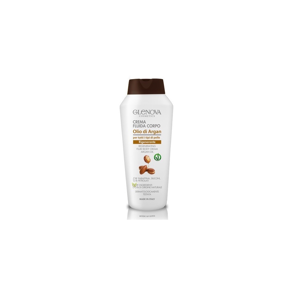 Glenova Crema Fluida Rigenerante Con Olio Di Argan 300 Ml 