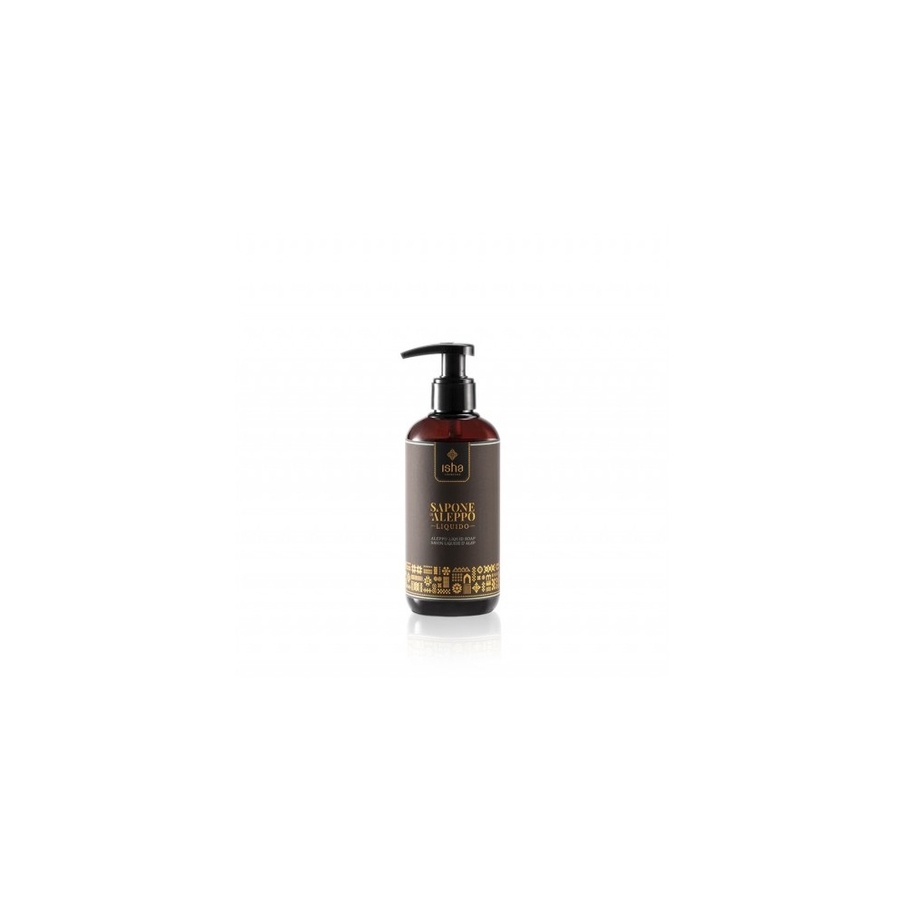 Isha Sapone Di Aleppo Liquido 25% Olio Di Alloro 250 Ml 