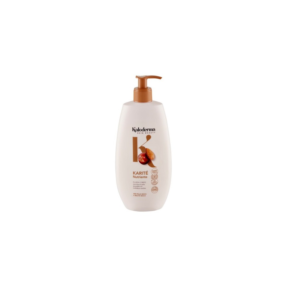 Kaloderma Nutriente Karité Fluida Corpo Per Pelle Secca E Molto Secca 400 Ml 