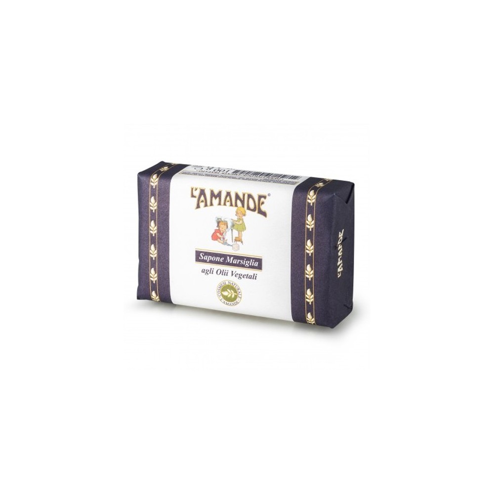 L'Amande Sapone Di Marsiglia Idratante Con Olio Di Mandorle Dolci 100 G 