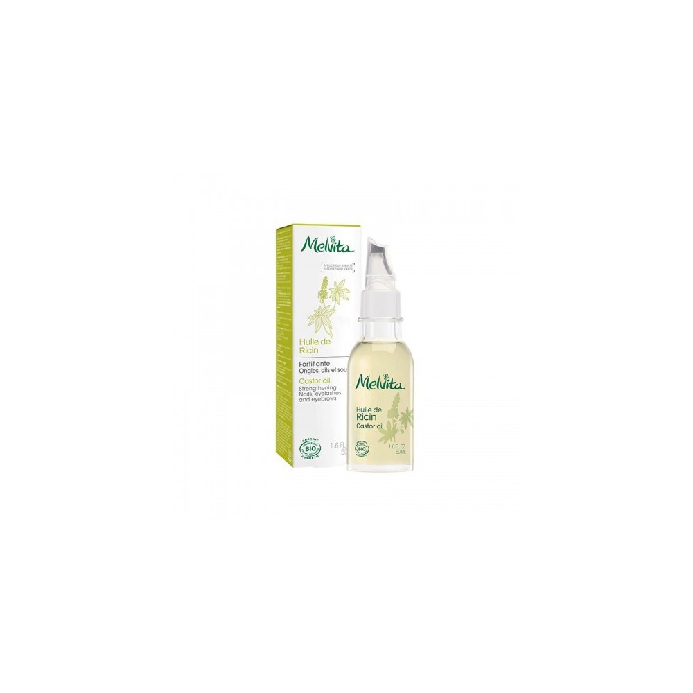 Melvita Hulie De Ricin Olio Di Ricino Bio Per Unghie E Ciglia 50 Ml 