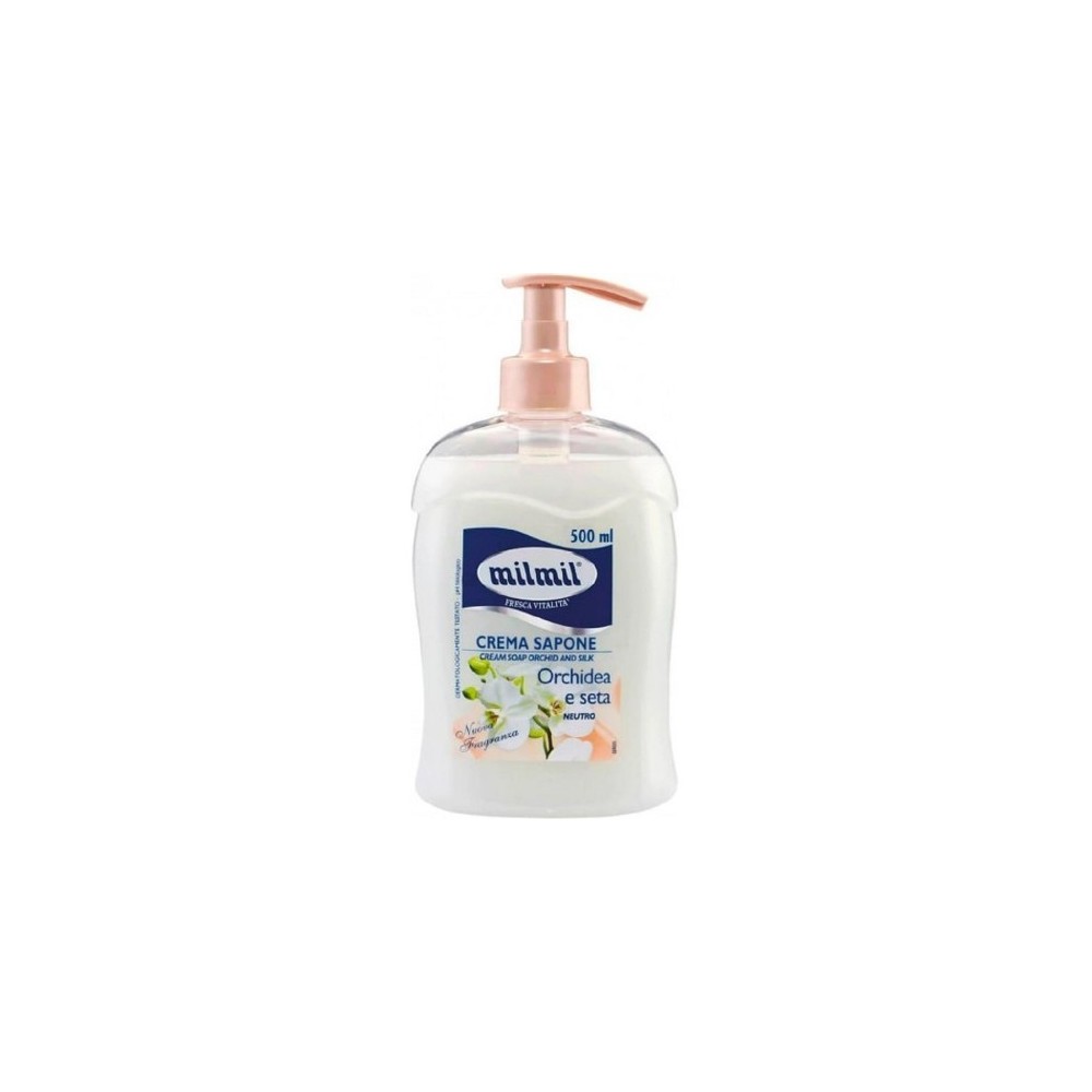 Mil Mil Crema Sapone Liquido Orchidea E Seta Neutro Delicato 500 Ml 