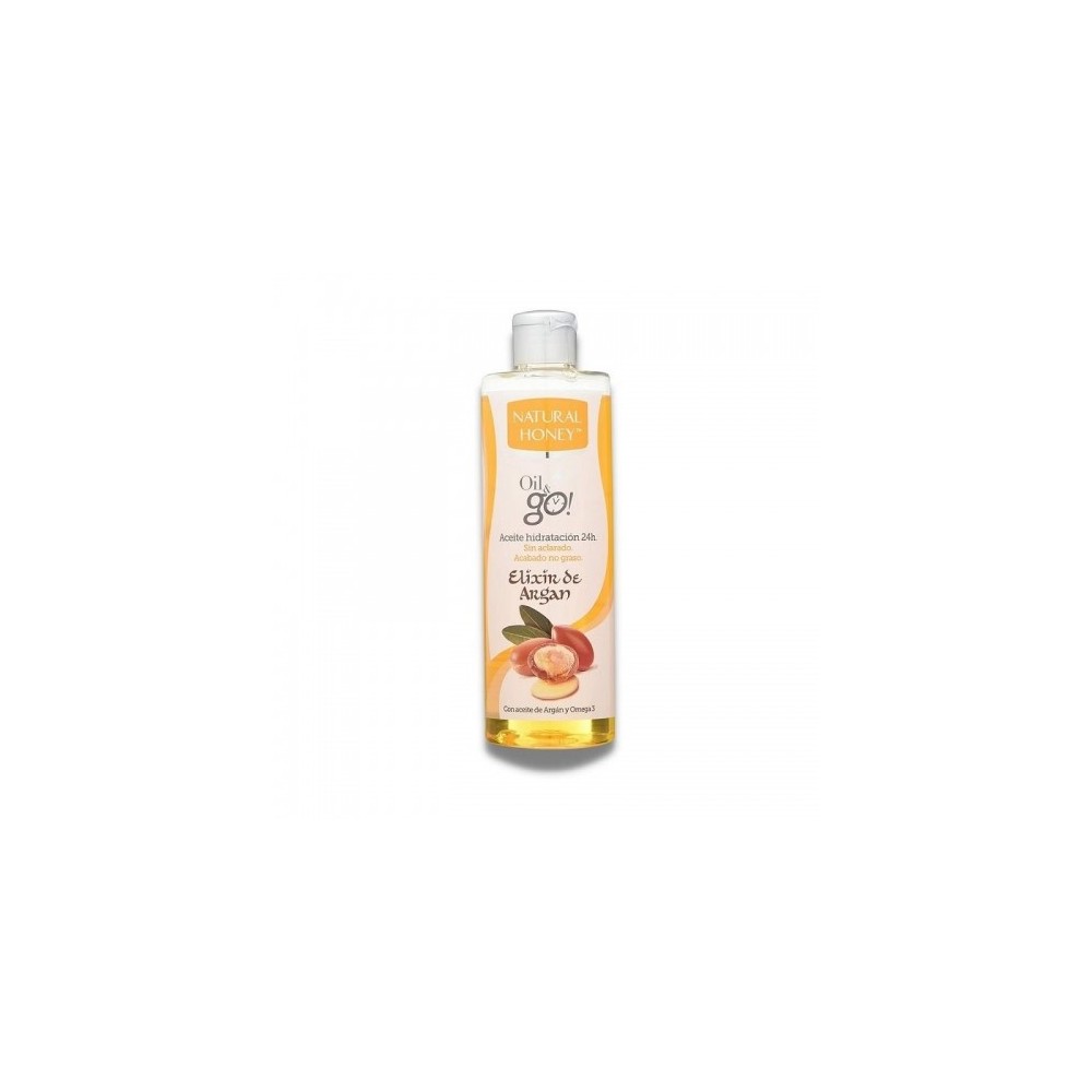 Natural Honey Oil & Go Olio Doccia All'Argan 300 Ml 
