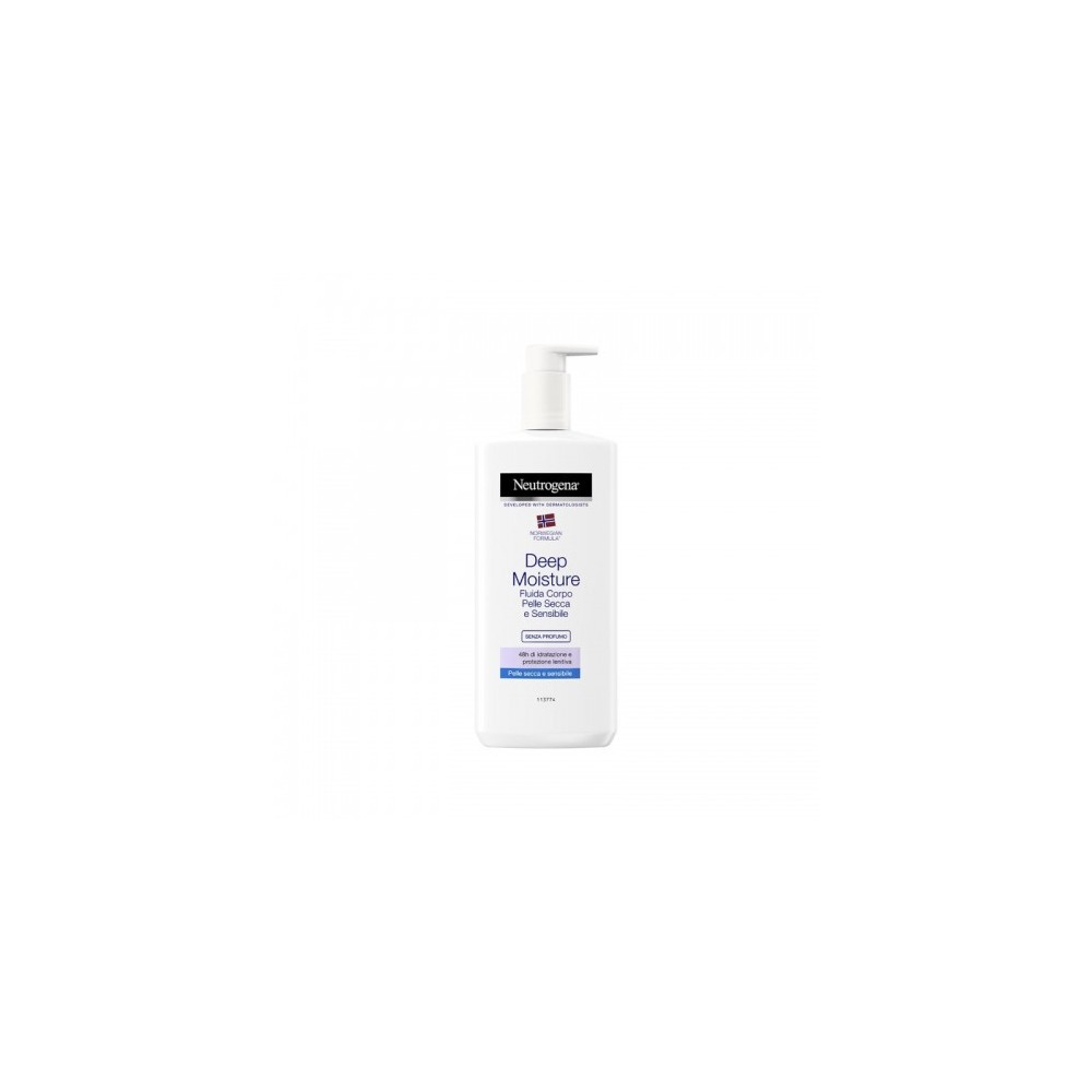 Neutrogena Deep Moisture Crema Corpo Per Pelle Secca 400 Ml 