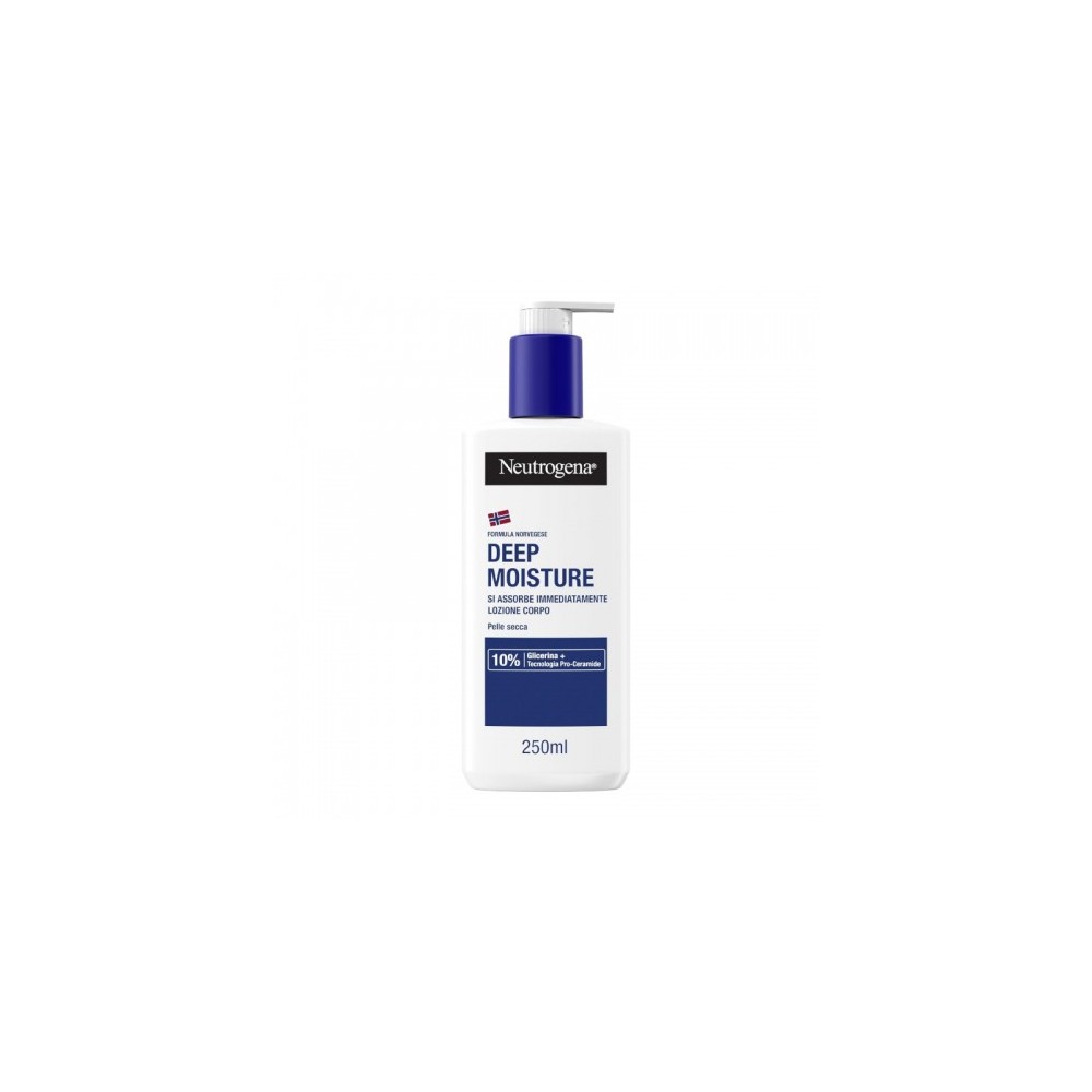 Neutrogena Deep Moisture Lozione Corpo Ad Assorbimento Rapido 200 Ml 