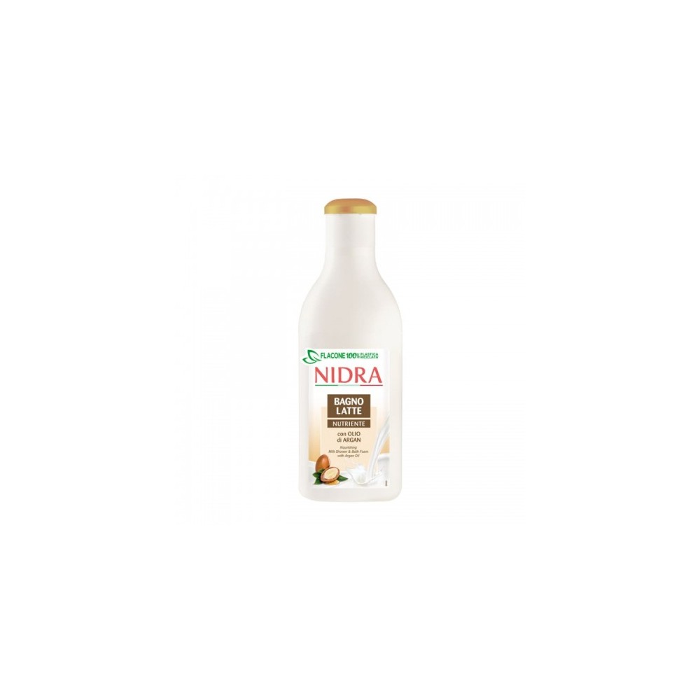 Nidra Bagnolatte Nutriente Con Olio Di Argan 750 Ml 
